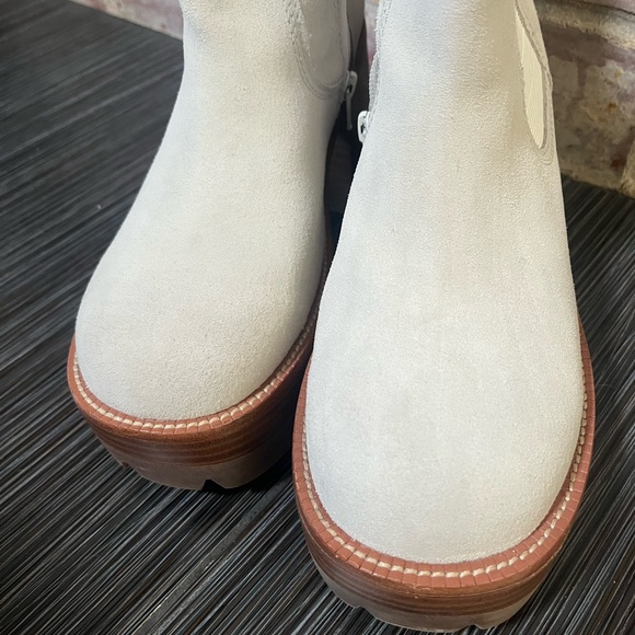 Jeffrey Campbell New Free People Preston Platform Lug Heel Size 10 Boots Booties - Picture 8 of 11